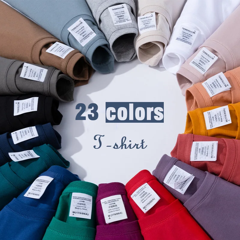 Custom High Quality Short Sleeve Clothes 100% Cotton S-4XL Famous Brand Designer T shirts Men's Tshirts