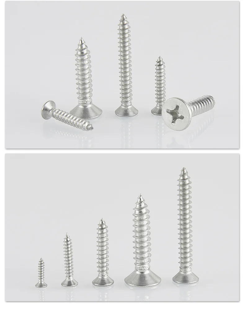 304 stainless steel round head self tapping small screws M1 M1.2 M1.4 M1.7 M2 M2.3 supplier