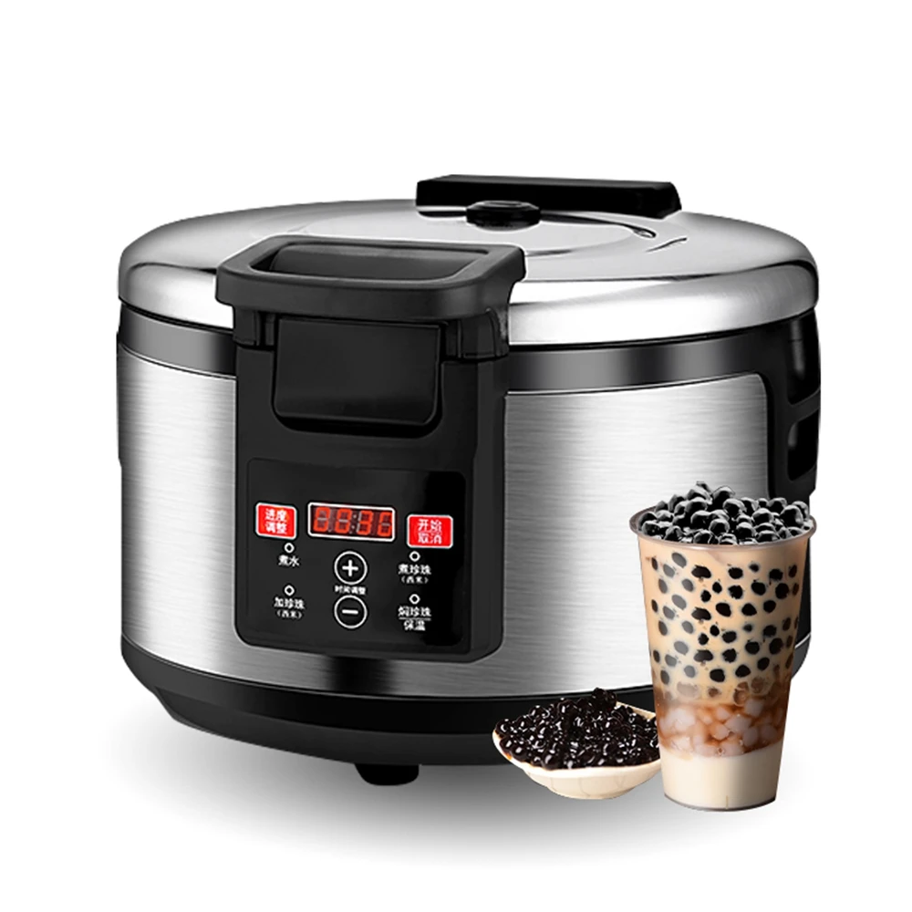 Commercial Big Capacity Automatic Bubble Tea Boba Ball Cooking Machine Tapioca Pearl Cooker