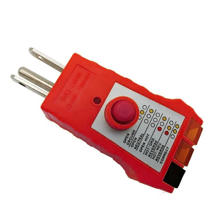 Outlet Tester: Grounding, GFCI, Socket & Receptacle Checker for Home