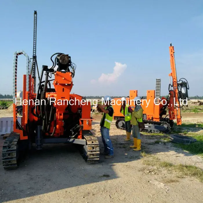 Crawler Solar Pile Driver Road Construction Drop Pile Driver With