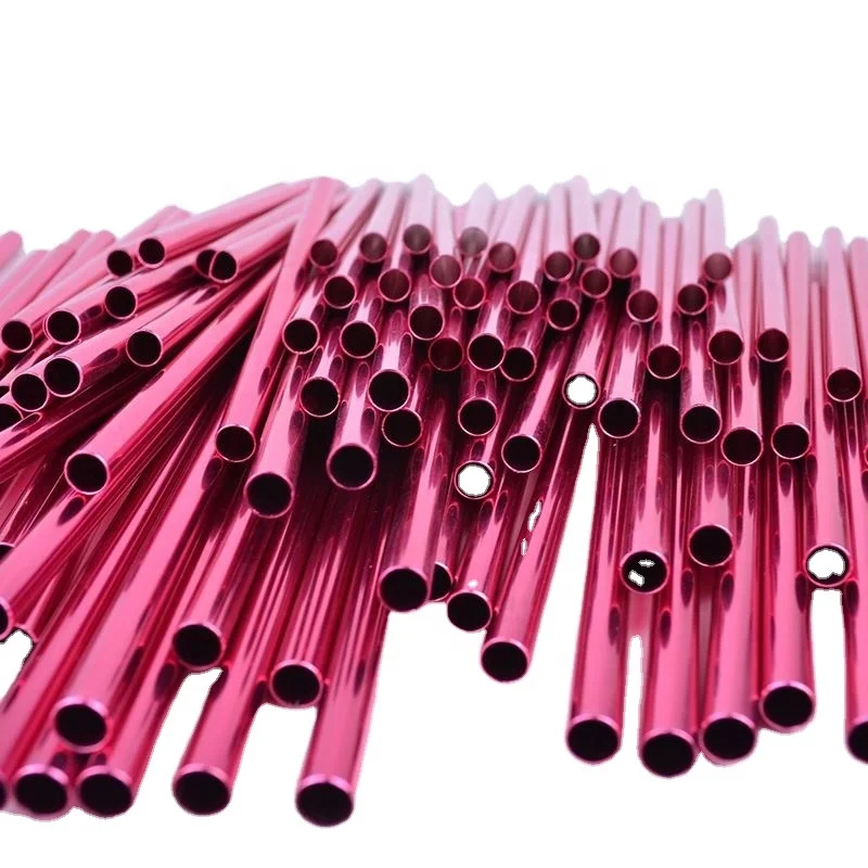 Colorful Aluminum Straw