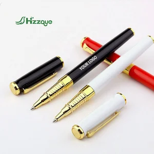 Luxury Gift Promotion Ball Point Pen Heavy Advertising Personalized Metal Gel Pens With Custom Logo