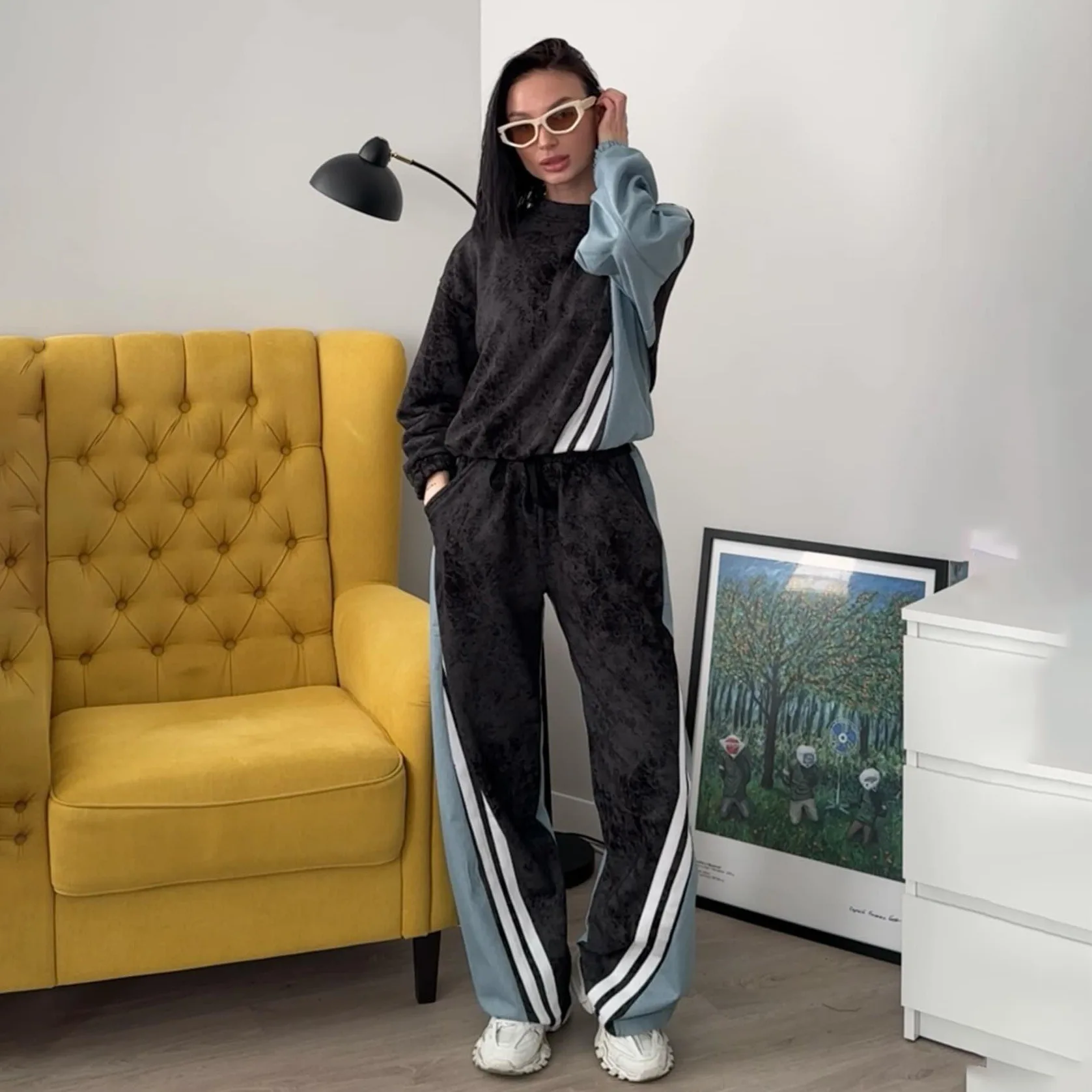 DCY Y2K Clothing Wholesale Customisable Tracksuits Women,Women Two