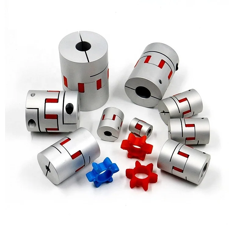 High-strength Flexible Spider Jaw Type Clamping Type High Precision High Torque Coupling for Servo Motor
