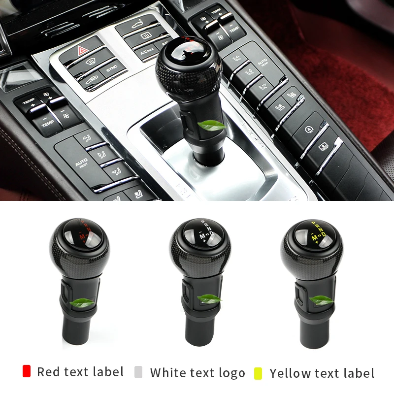 Suitable For Porsche 981 911 Cayman Boxster 718 Macan And Panamera Gear Shift Knob Upgrade To GT3