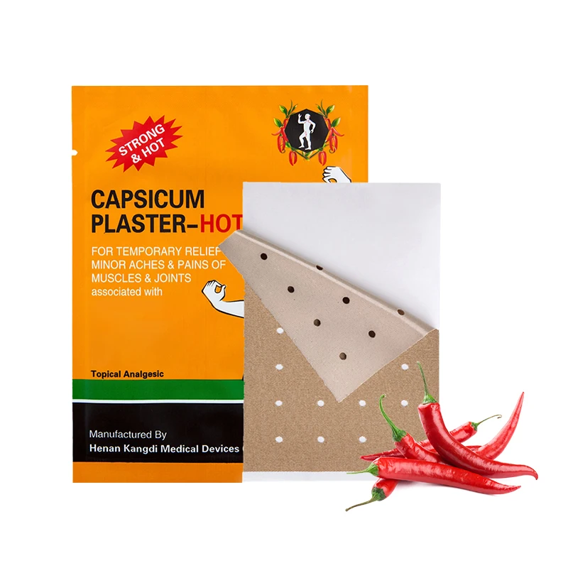 Factory Price Capsicum Pain  Patches Adhesive Capsicum  Capsaicin Plaster