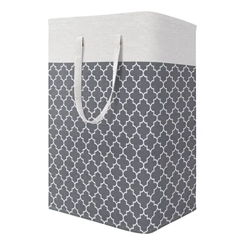 YA SHINE Hot sale waterproof custom Collapsible Dirty Cloths Hamper Storage Bag Foldable Fabric Laundry Basket For Bathroom
