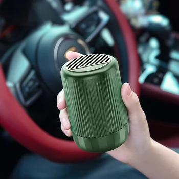 56H  Solar Preferred Custom Logo Aluminum Container Solid Aromatherapy Diffuser Car Air Freshener