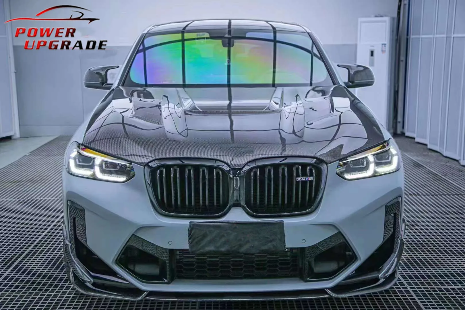 For BMW X3M F97 X4M F98 Lci 2022 Carbon Fiber Front Lip Front Bumper ...