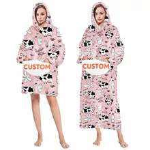 Hoodie Sweatshirt - Warm and Cozy Pullover with Wearable Blankets Oversized Sherpa Hoodie Blanket Wholesale Drop Shipping