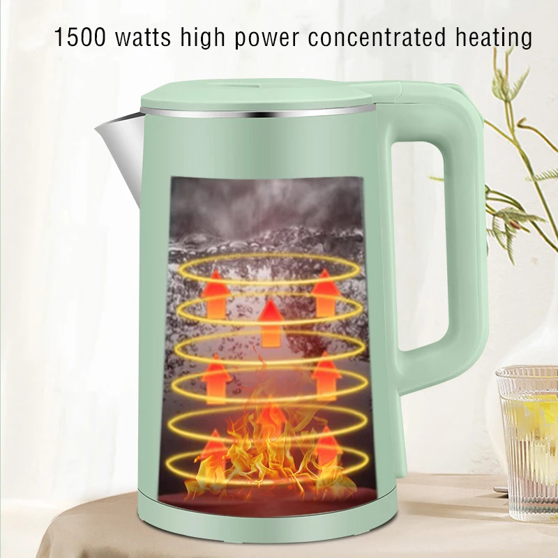 Fully Automatic Cordless Glass Boiling Tea Pot For Household ...