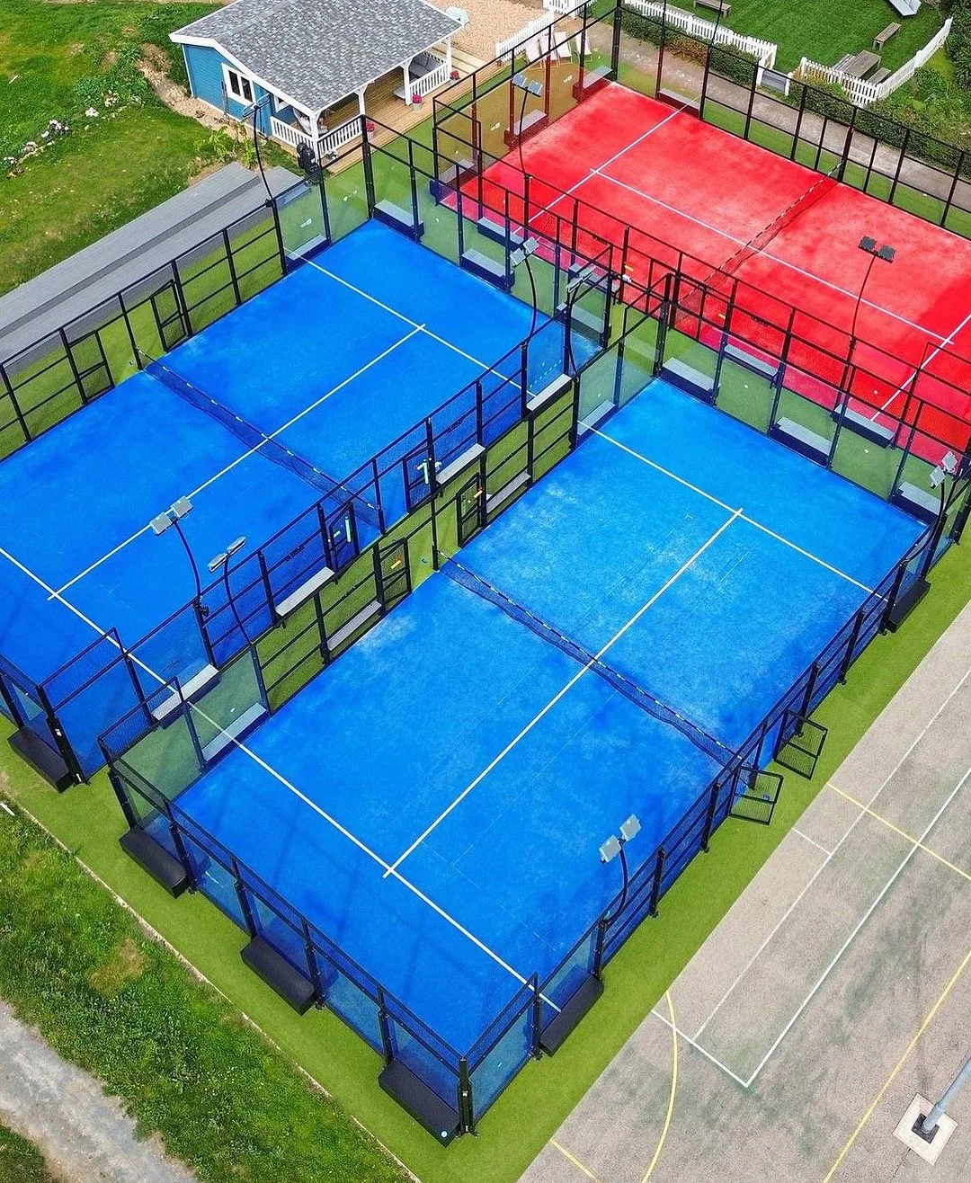 Jsmc 2024 Hot Selling Panoramic Padel Court Canchas De Padel Outdoor ...