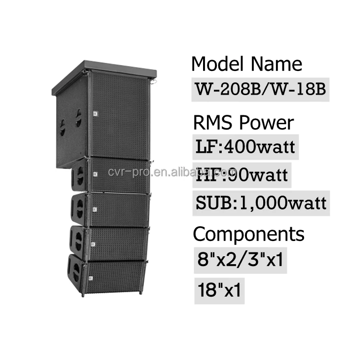 Активный 8-дюймовый динамик с линейным массивом взрывозащищенный динамик CVR звуковая система Китай