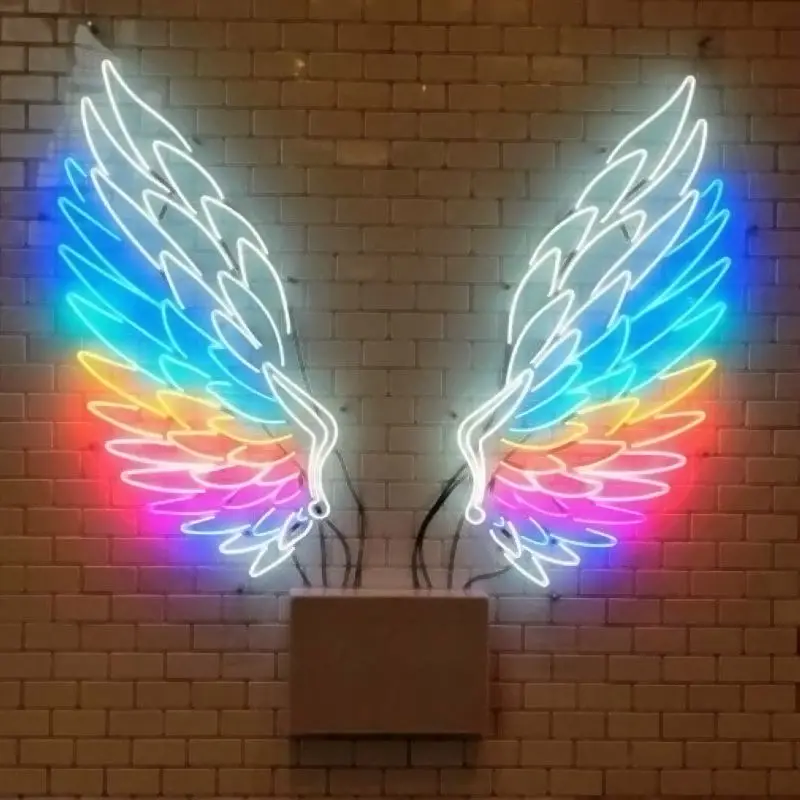 照明付きアクリルエンジェルネオンサインデビルウィングネオン明るいエンジェルウォールネオン人目を引く - Buy Lighted Acrylic  Angel,Devil Wings Neon,Angel Wall Neon Product on Alibaba.com