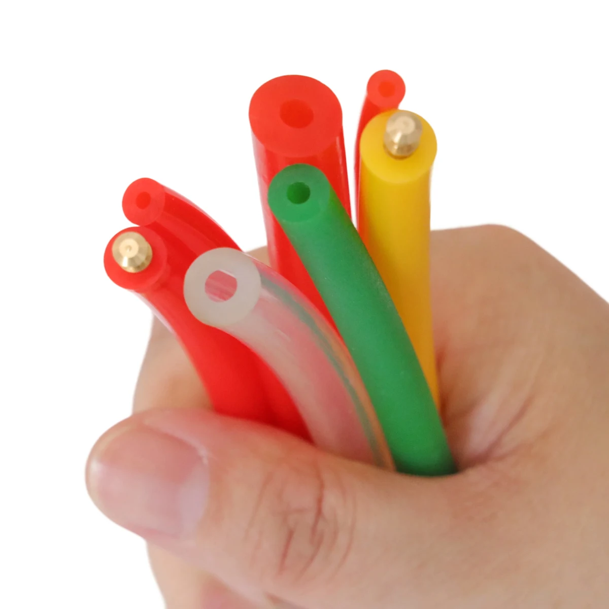 High-Grip Glossy Surface Polyurethane Round Belt Hollow Polyurethane Drive Belt for Seamless Power Transmission