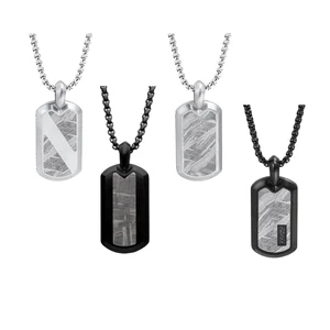 Tizti Customized Stainless Steel Meteorite Charm Pendant High Quality Fashion Men's Gift Jewelry