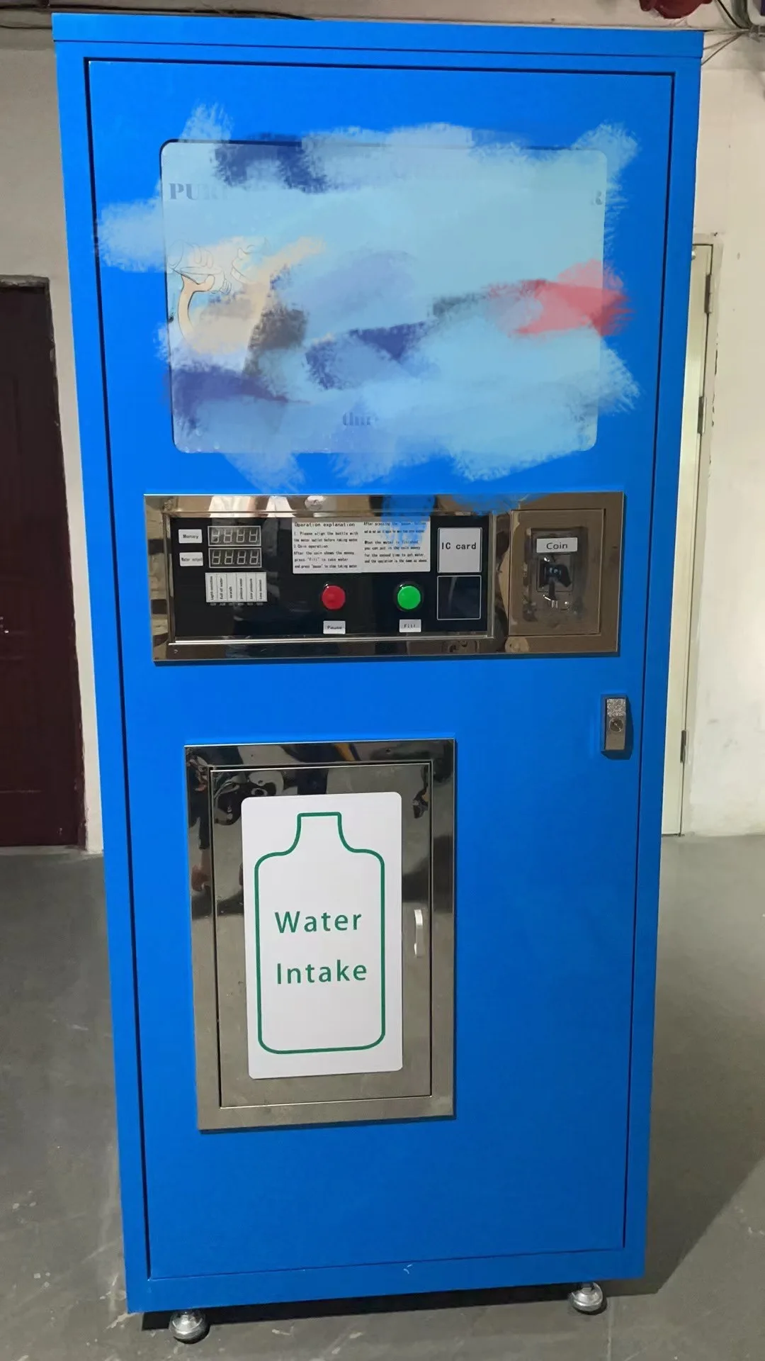 Ice And Water Vending Machine With Advanced Digital Technolog Hot Sale