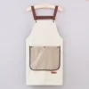 Bolsillo impermeable para las manos con correas - gris y blanco