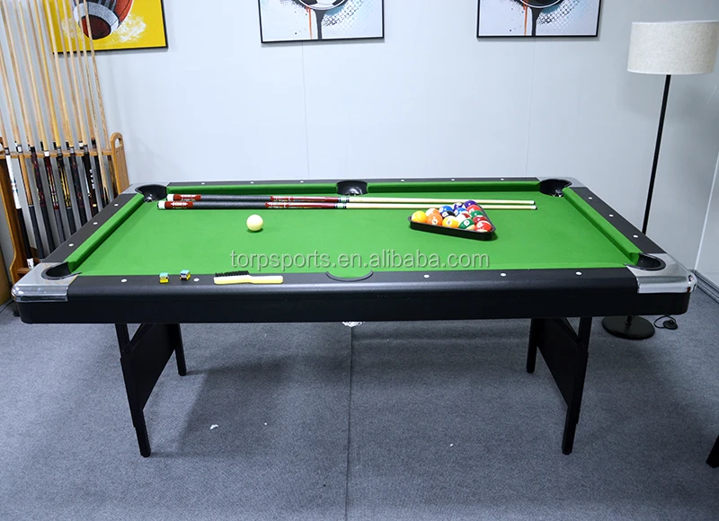 6フィート折りたたみ式プールテーブル - 76インチ折りたたみ式