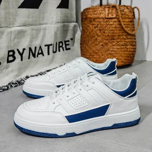 Men's All-match Board Casual Shoes Running Sneakers New High-top Fashion Trendy Student Korean Style Breathable Spring
