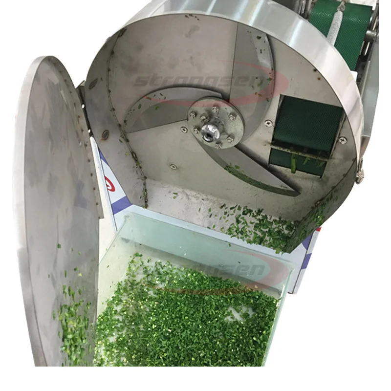 Multifunctional Electric Green Onion Vegetable Chopper/ucumber Carrot Slicing Potato Vegetable Cutting Machine /Fruit Cutter
