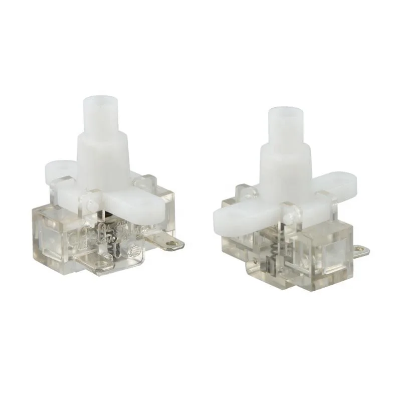 Samwon Latching Push Button Switch – DPDT 6 Pin, 1 Position – Pack Of 10