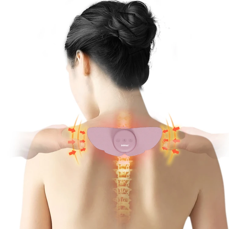 DOMAS Tens Smart Electric Wireless Back Neck Muscle Stimulator Massager Tens Unit Machine Portable