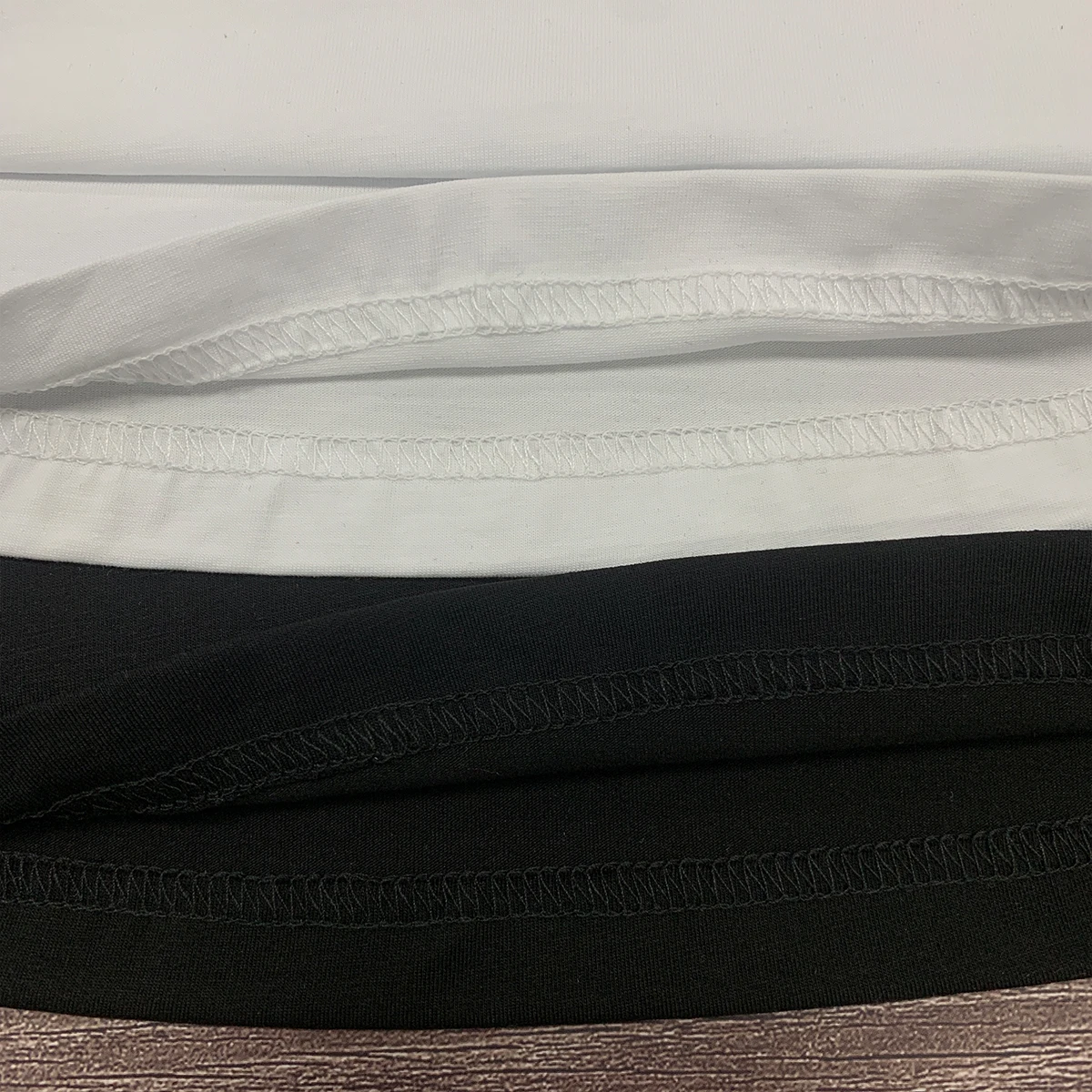 JL0801C Wholesale 95% Cotton 5% Spandex Scalloped Hem Slim Fit Screen Print Your Gym Fitness Men T Shirt