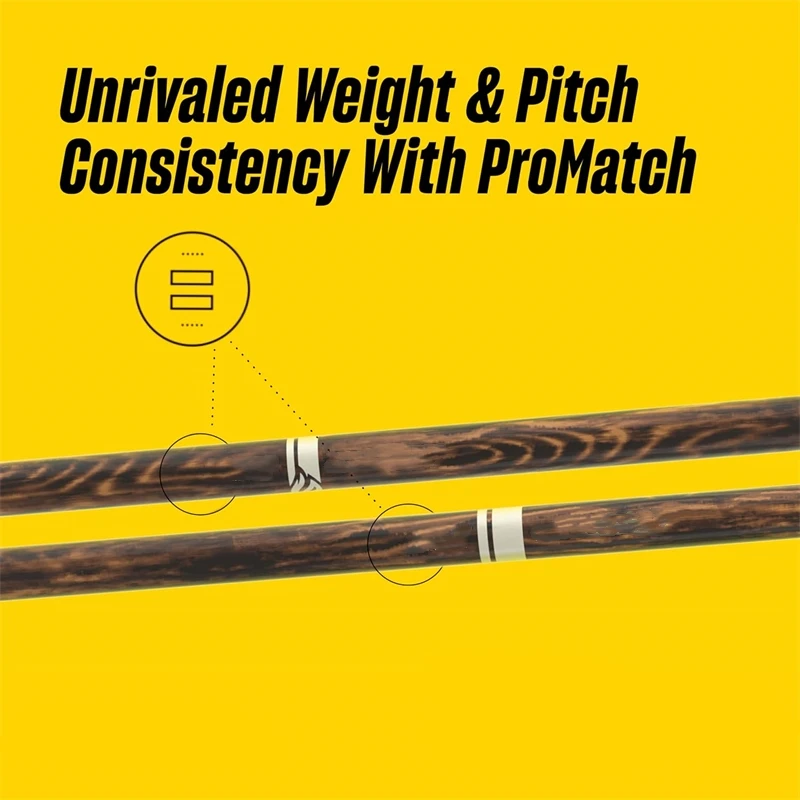 1 пара прочные барабанные палочки