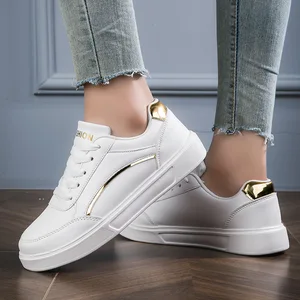 Mens White Shoes Casual Skateboard Footwear Comfortable Sneakers Lightweight Walking Women Tennis Sport Shoes Plus Size 36-42