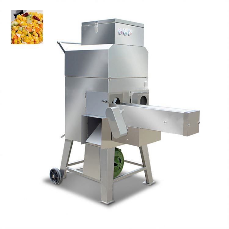 TA108 Высококачественная Коммерческая электрическая автоматическая молотилка кукурузы из нержавеющей