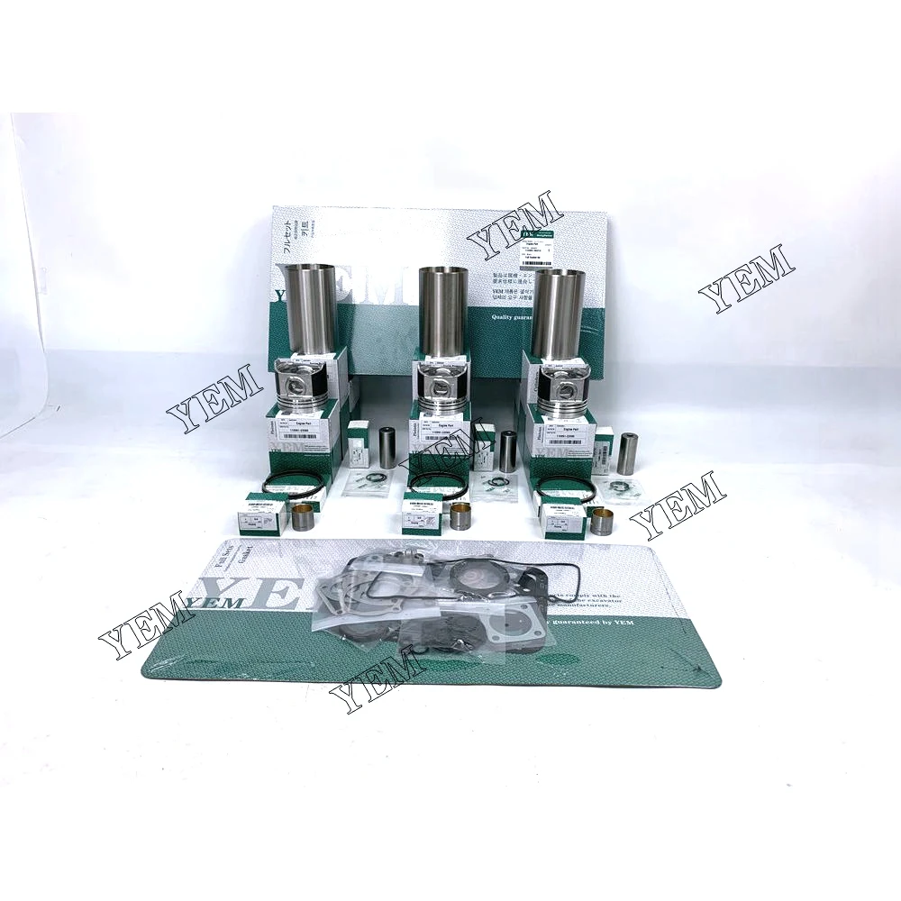 P3.144 Repair Kit With Piston Rings Liner Cylinder Gaskets for Perkins Diesel Engines