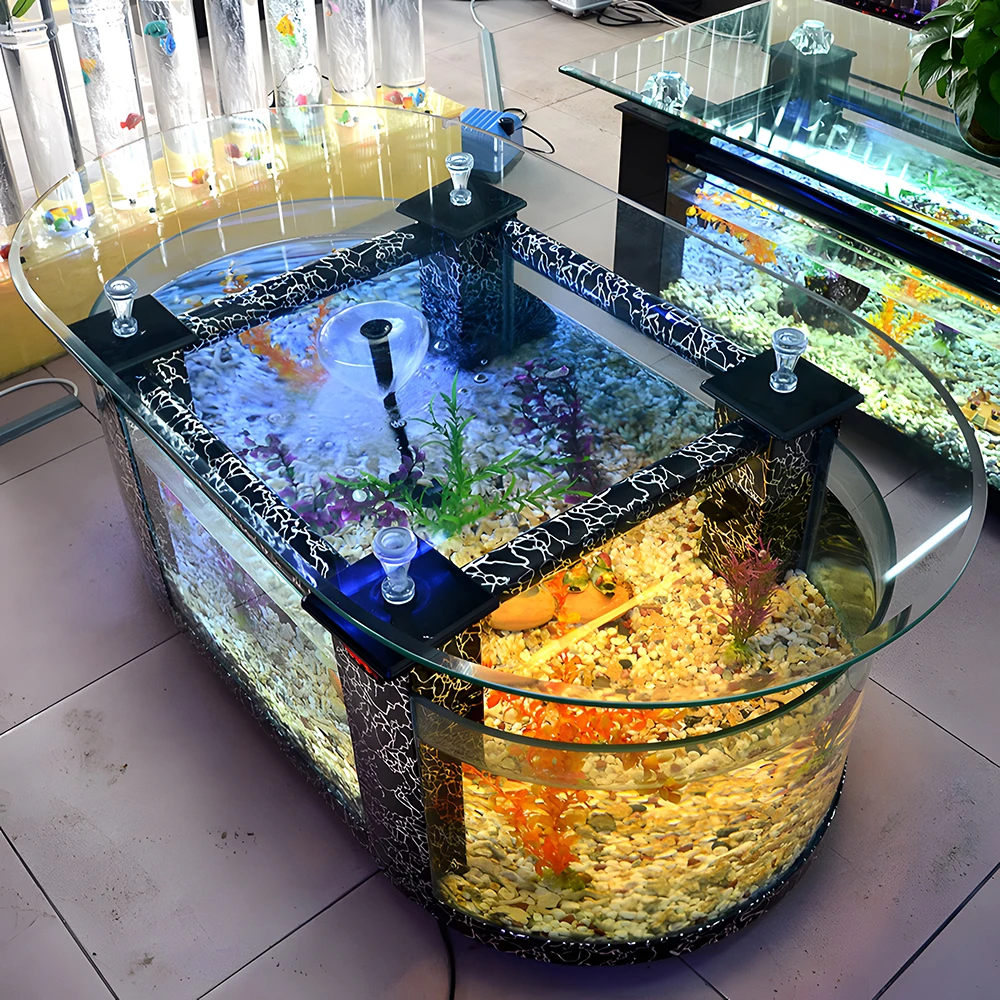 High Quality Fish Tank Table Desktop Coffee Table Aquarium Fish Tanks