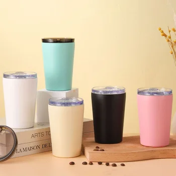 Wholesale Custom 304 Stainless Steel Bobo Cup Modern Design Home Office Water Cup Cross-Border Thermos Cup for Hot Beverages
