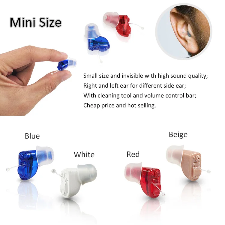 Digital Invisible CIC Outdoor Hunting Hearing Aids
