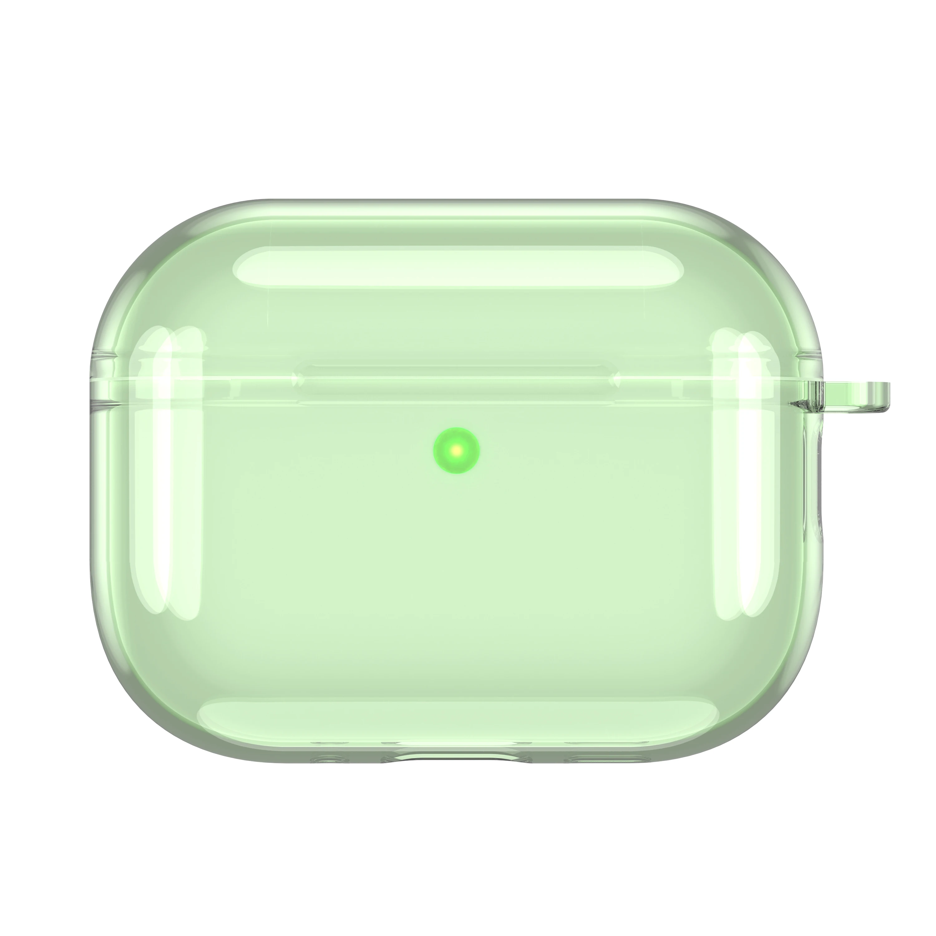 Colorful Transparent Earphone Case for Airpods Pro 3 2025 Anti-shock Anti-Yellow  TPU Cover for Airpods 1/2/3 Pro Laudtec