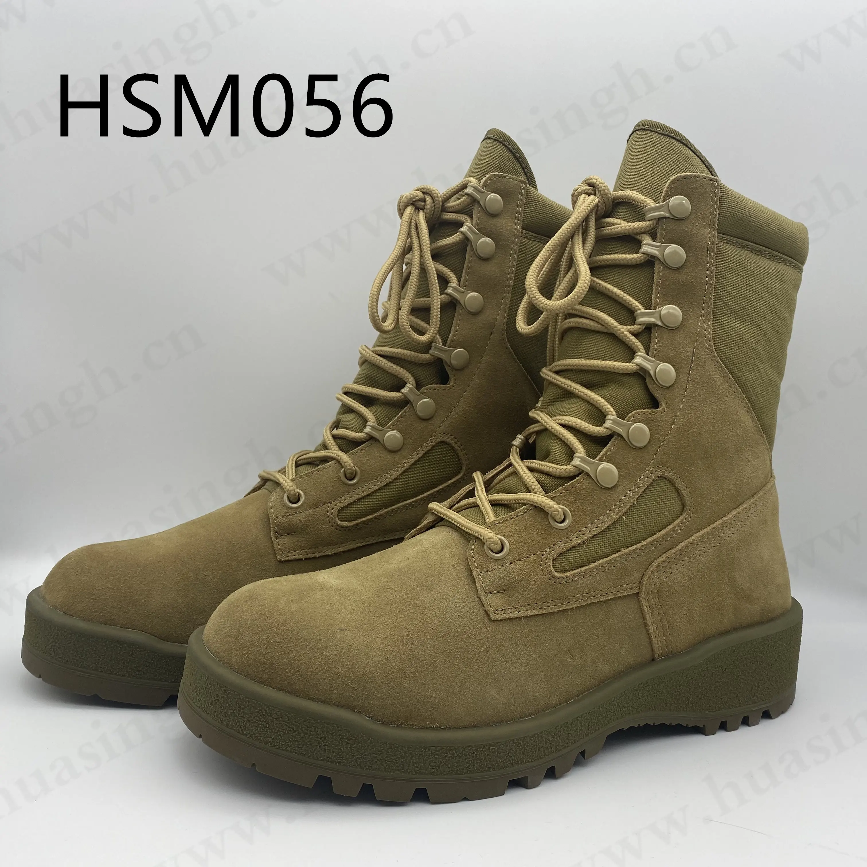 ZH,Chile Market Popular Anti-shock Military Boots Hot Weather Strong Grip Belleville Shoes Boots Men HSM056