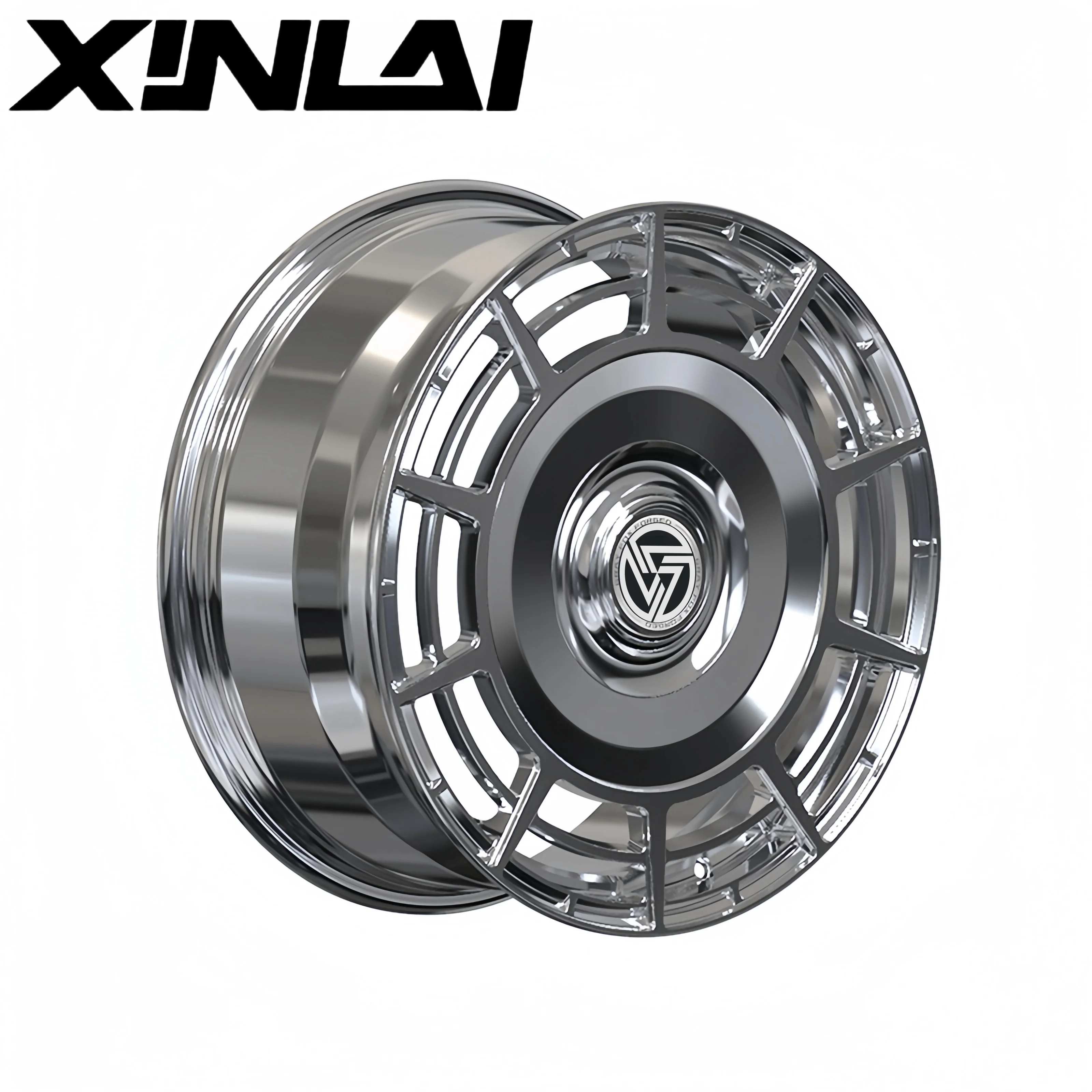 XINLAI Custom Luxury Forged Passenger Car Wheels 5X112 5X114.3 5X120 18 19 20 21 22 Luxury Chrom for Mercedes New MOQ 4 Pieces - Image 2