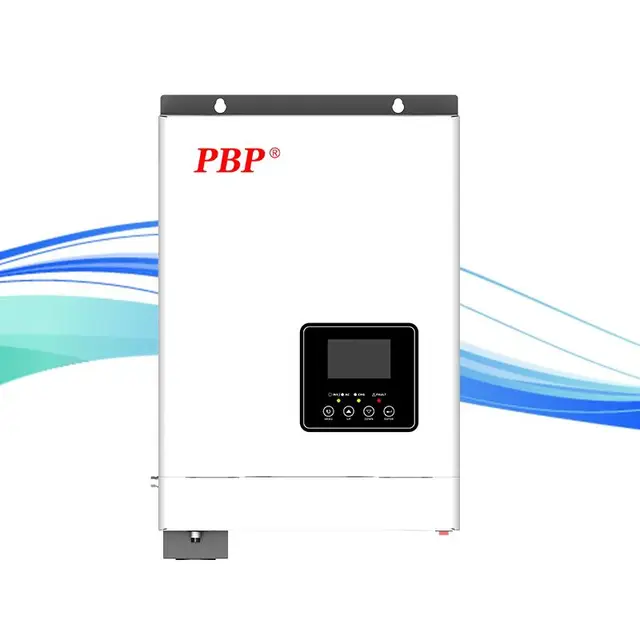 PBP 12v 48v 10kw Micro Power Hybrid Solar Generator Inverter Converters Pure Sine Wave Single Phase Output