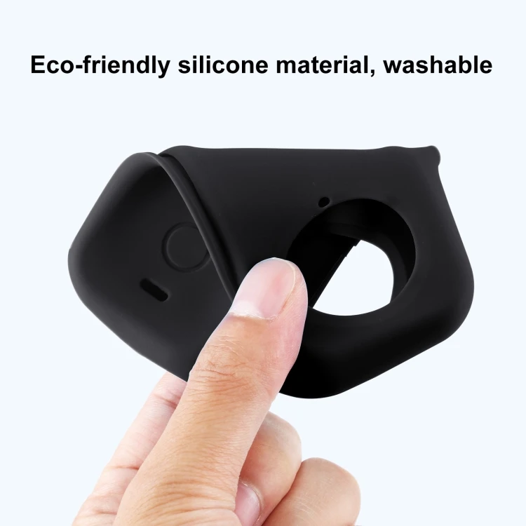 Copriobiettivo In Silicio PULUZ Per Custodia Insta360 – Protezione Antiurto E Impermeabile (Nero) - 3