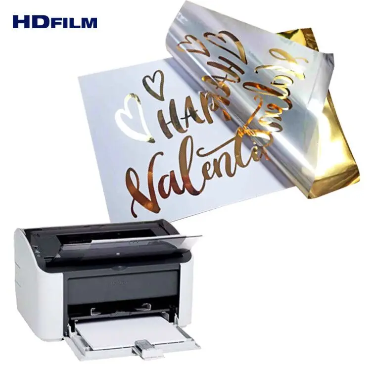 Big Stock Available Toner Reactive Hot Stamp Plastic Foil for Digital Printer