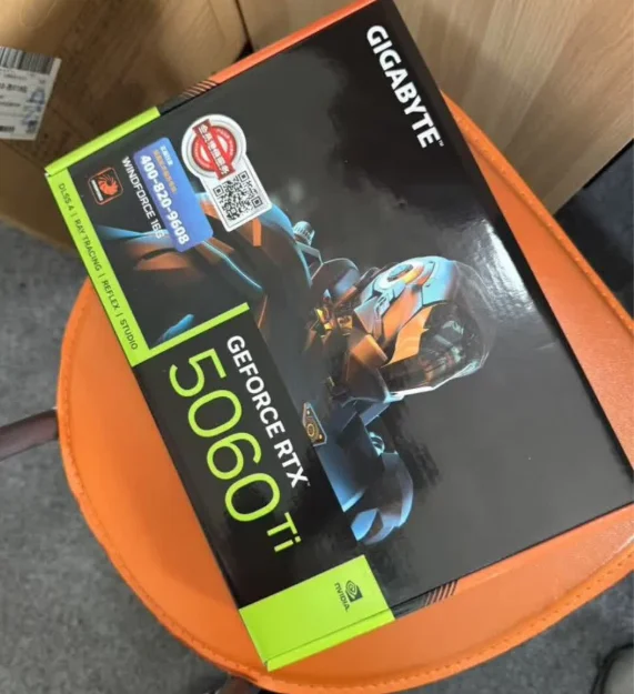 GIGABYTE GeForce RTX 5060 Ti WINDFORCE OC DDR7 8GB PCI-E 5.0 New Desktop Graphics Card