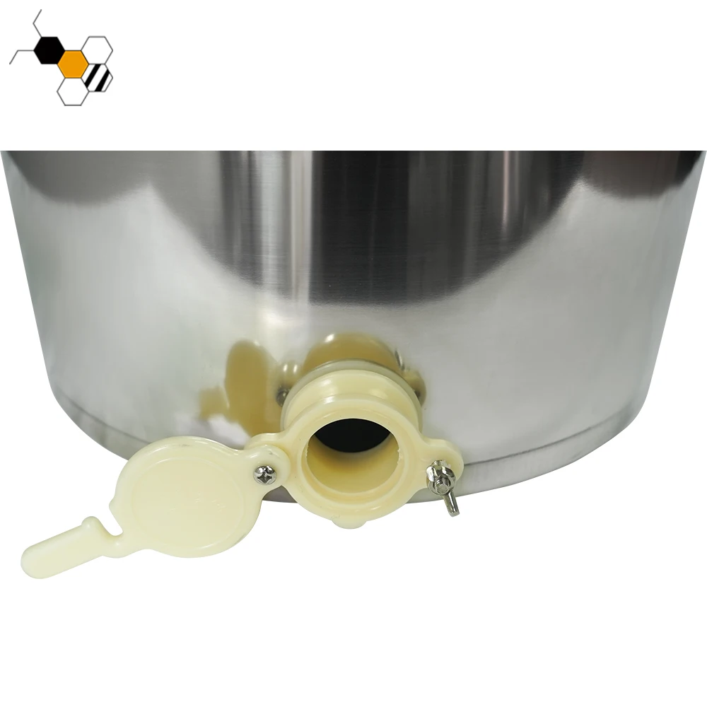 Stainless Steel 65L Honey Tank With Double Layer Strainer