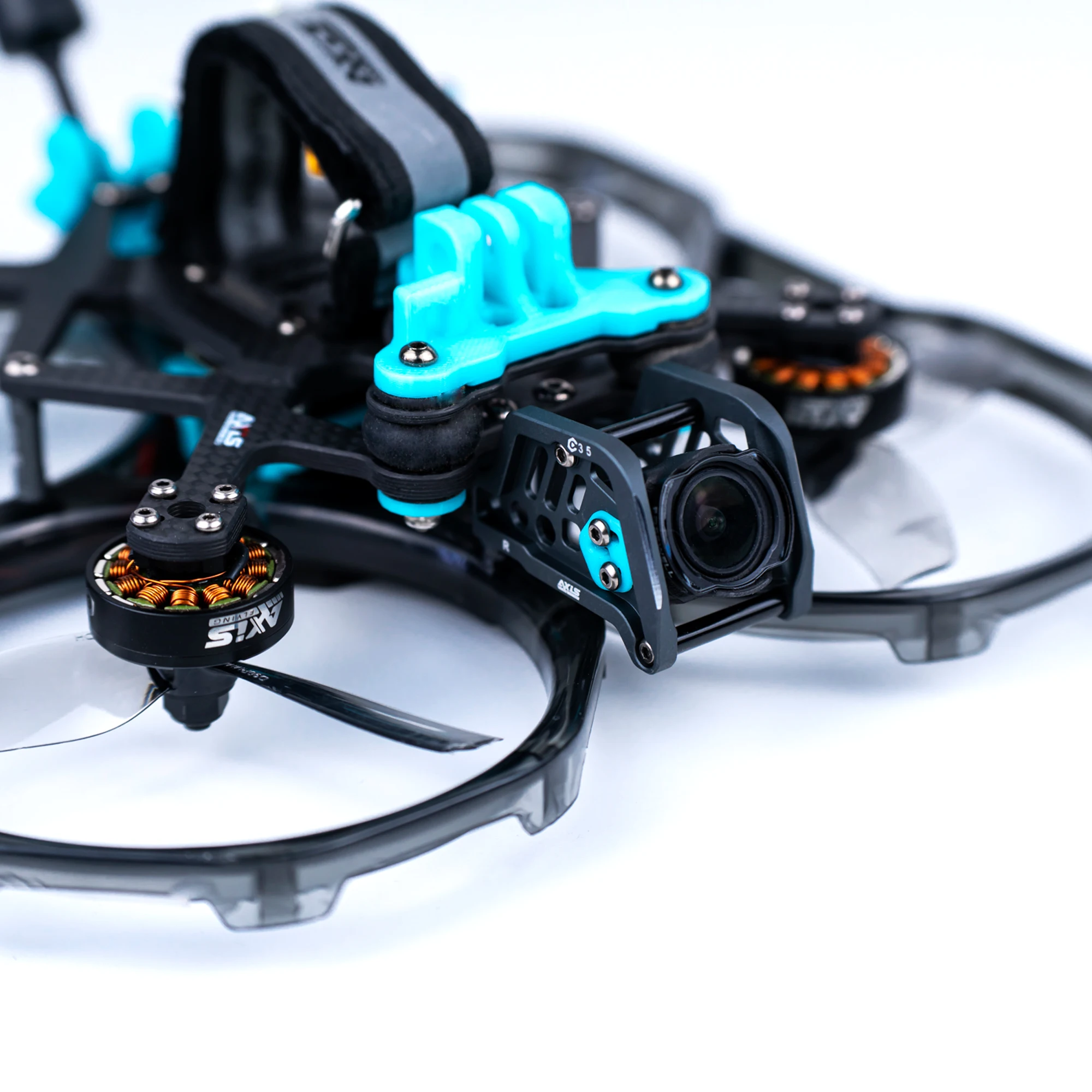 Axisflying 2025 Custom for DJI Camera FPV Drone Remote Control Plane-Shaped Drone with LED Lights and Brushless Motor