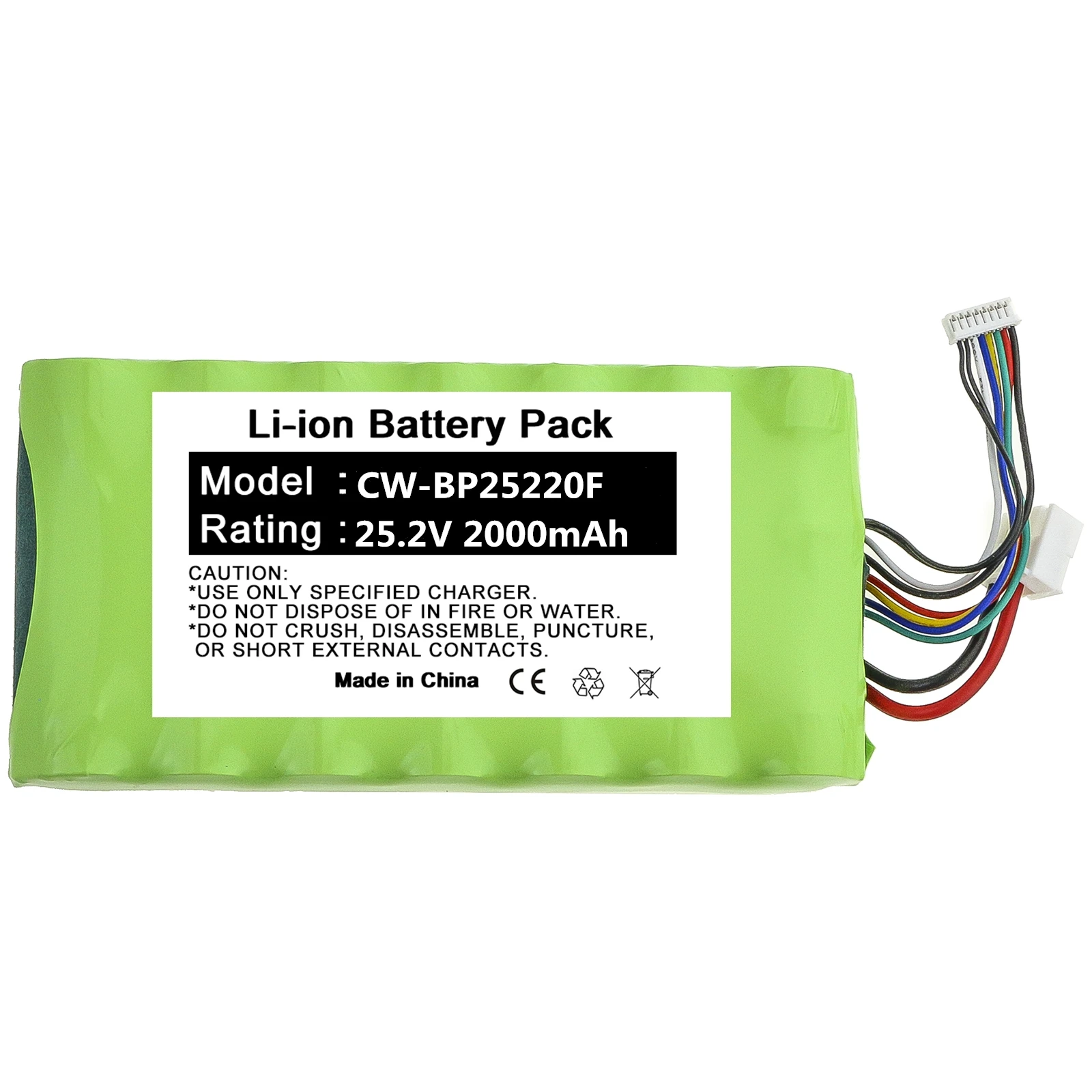 Li-ion High Performance Cyclone 25.2V 2000mAh BP25220F Household Vacuum Cleaner Battery