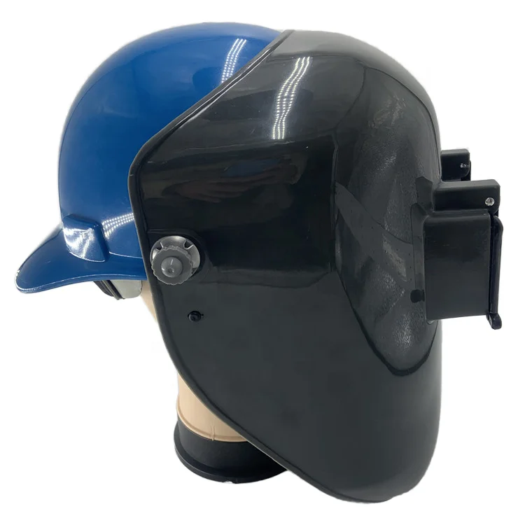 Hot Sale Tig Argon Arc Welding Helmet with Flip Glass Len Head Mounted  Passive Safety Protection Face Shield for Welder
