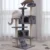 Wholesale Interesting Plush Huge Cat Tree Tower Pet Toy Natural Sisal Wood Cat Scratcher Tree NO 3