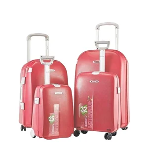 PP Hot Sale Designer Luggage Sets 4Pcs Wheeled Travel Trolley Suitcases Carry on Luggage