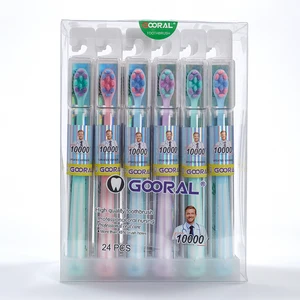 Customized Ultra Soft Nylon Adult Toothbrush High Quality Disposable Home Use Plastic Biodegradable Available Style Color